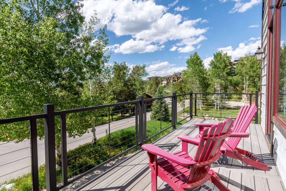 Views off the front deck