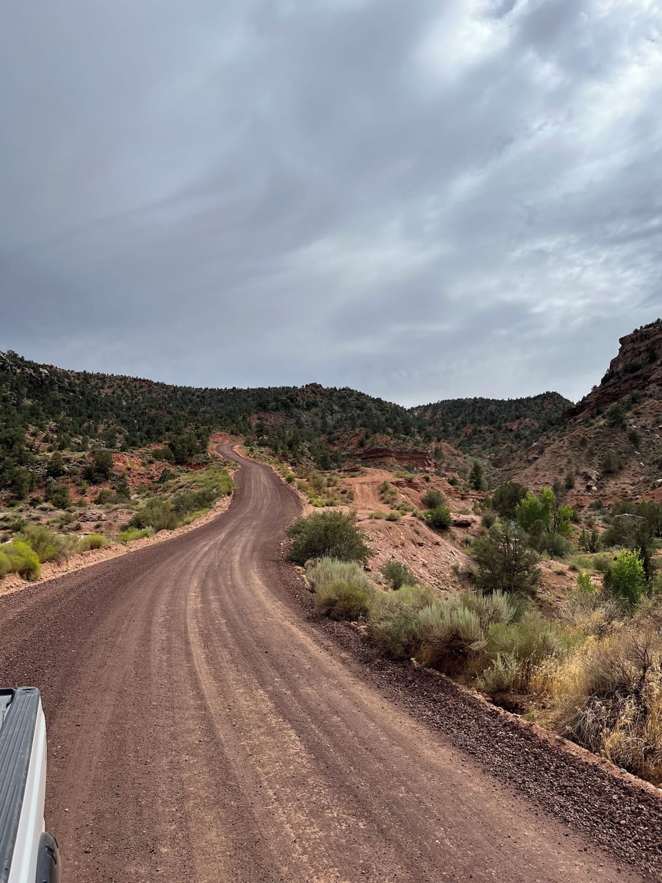 This is crybaby hill. It’s the steepest part of the Smithsonian scenic byway.