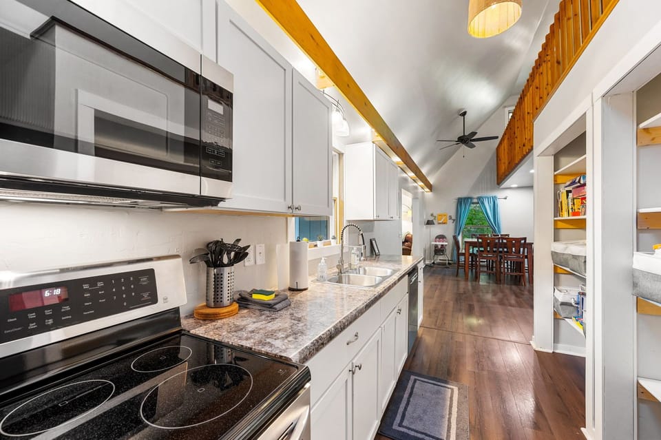With ample counter space and all the essentials, it’s perfect for cooking and entertaining with ease.