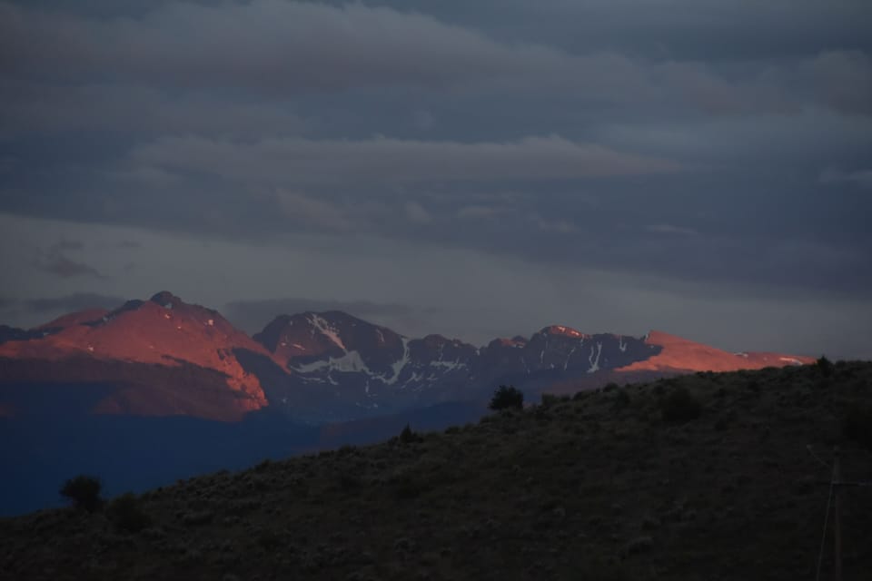 Views of the Sawatch range from the home