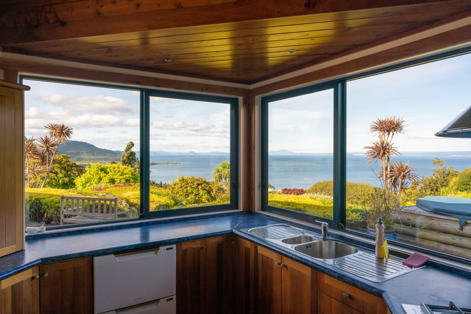 View from kitchen