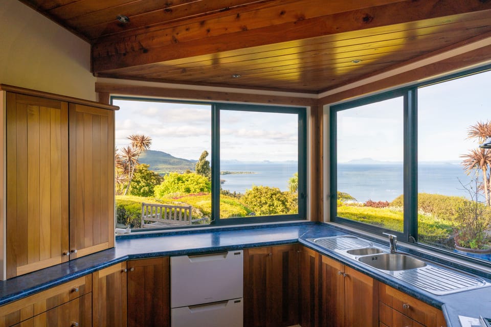 View from kitchen