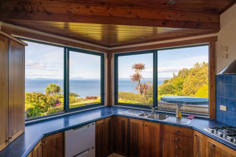 View from kitchen