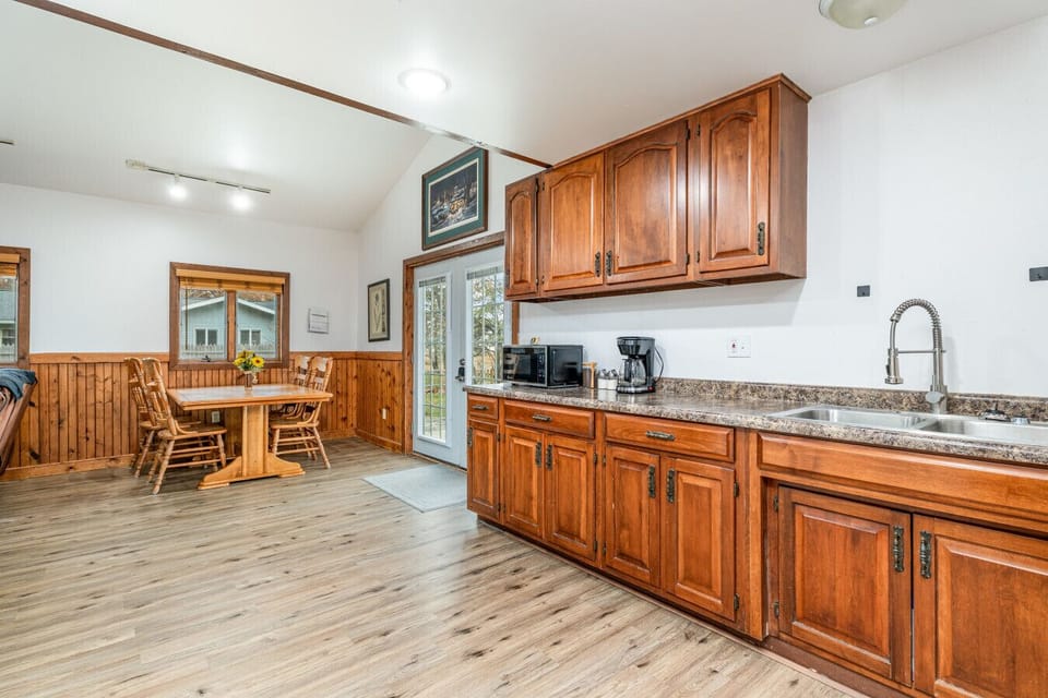 Kitchen fully stocked