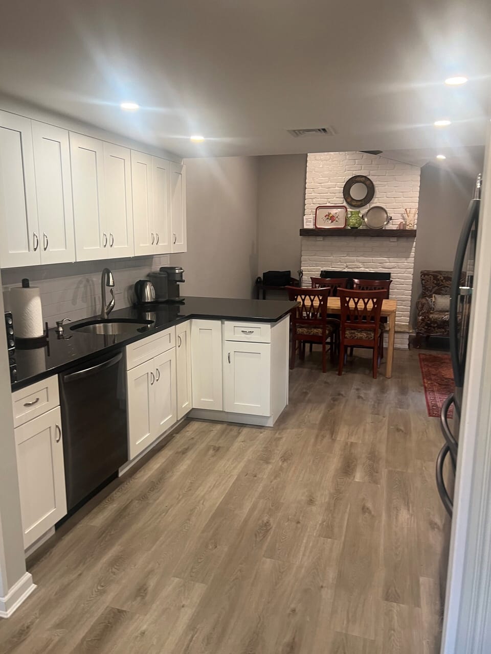 Sink dishwasher cabinets