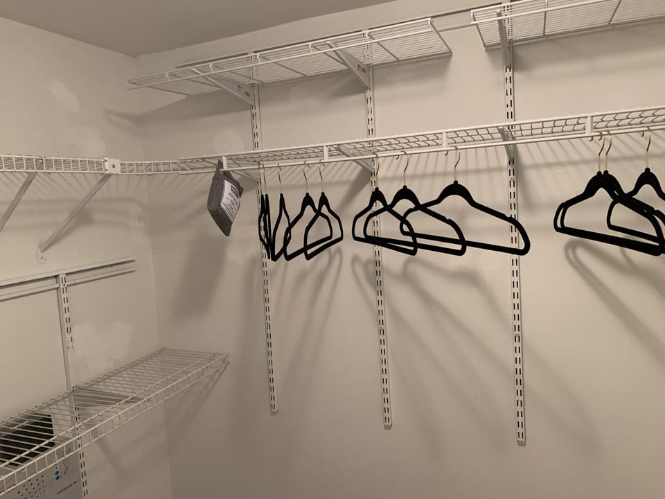 Master closet