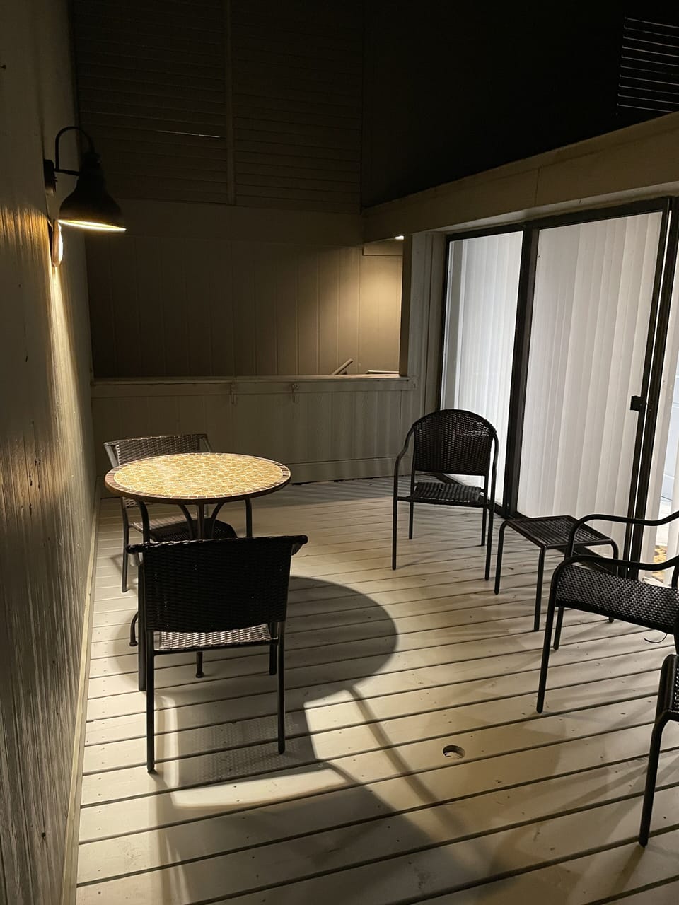 Private deck