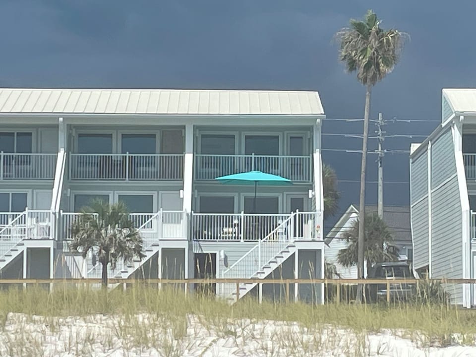 Unit 119 beachside decks.