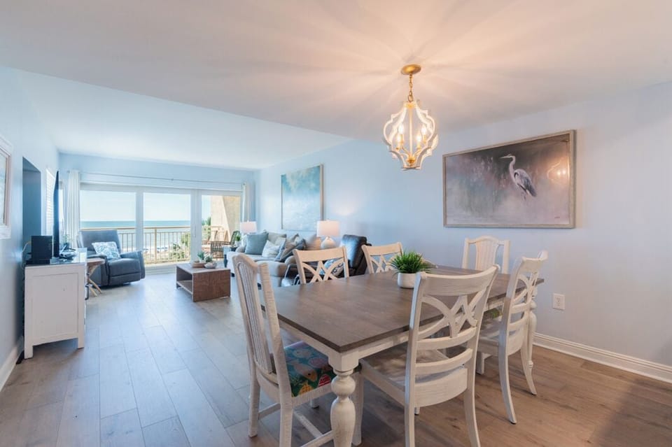 Dining and living area