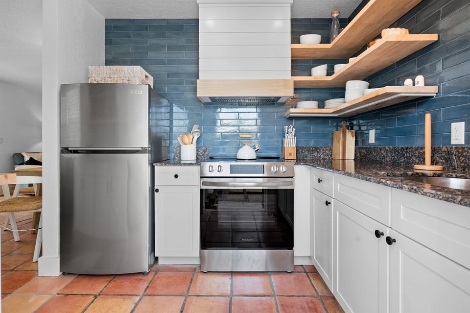 Prepare meals in your villa