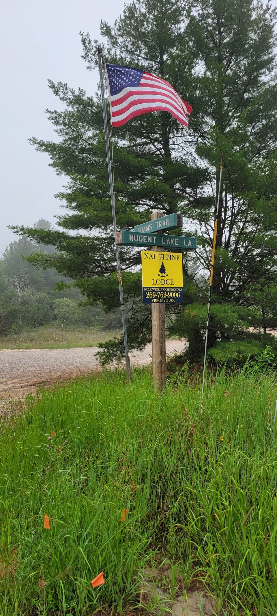 Turn Right onto Nugent Lake Ln 