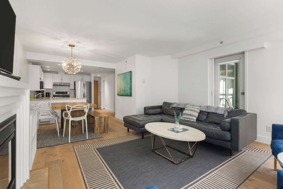 - Spacious open plan living, dining and kitchen  