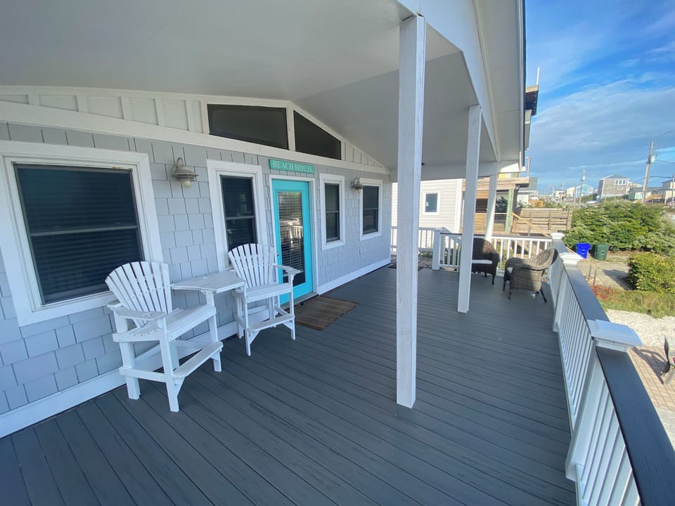 Composite decking keeps your feet cool in the summer sun
