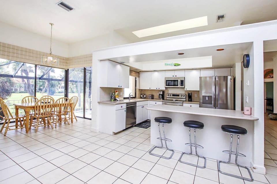 Kitchen and Dining Area