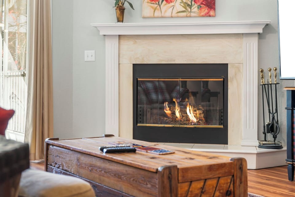 Seasonal Fireplace