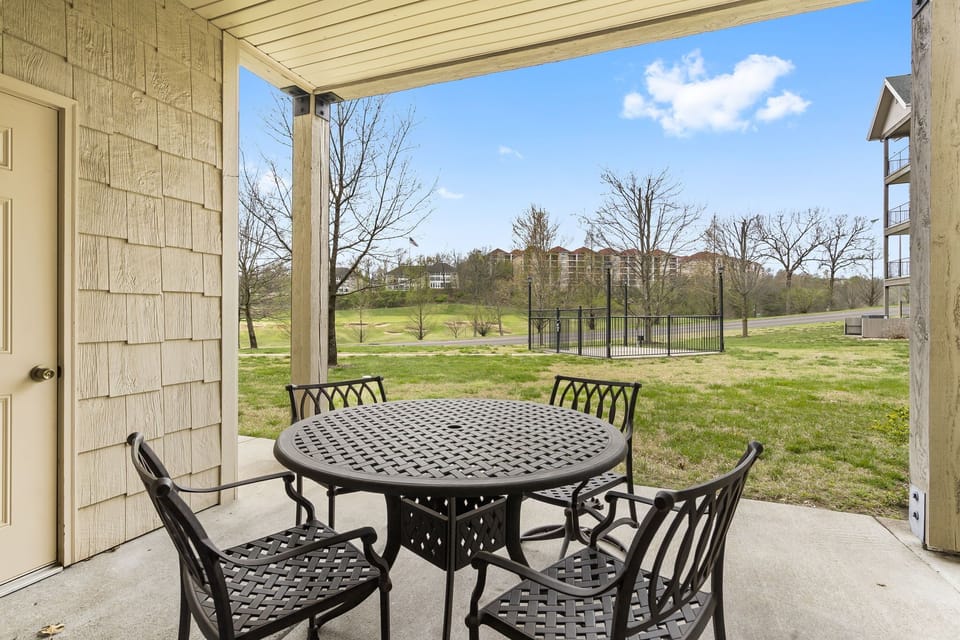 Private, Covered Patio