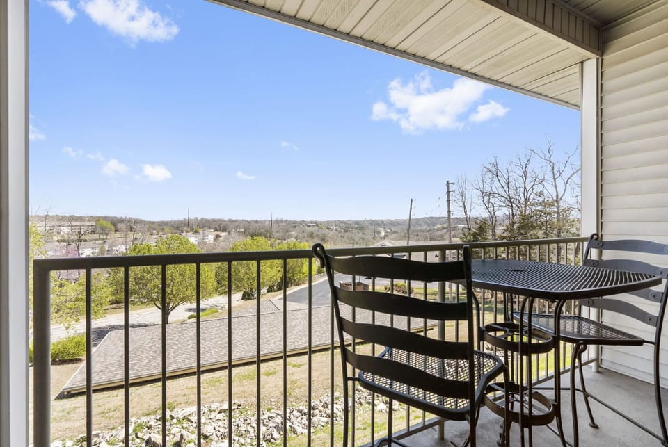 Private, Covered Balcony