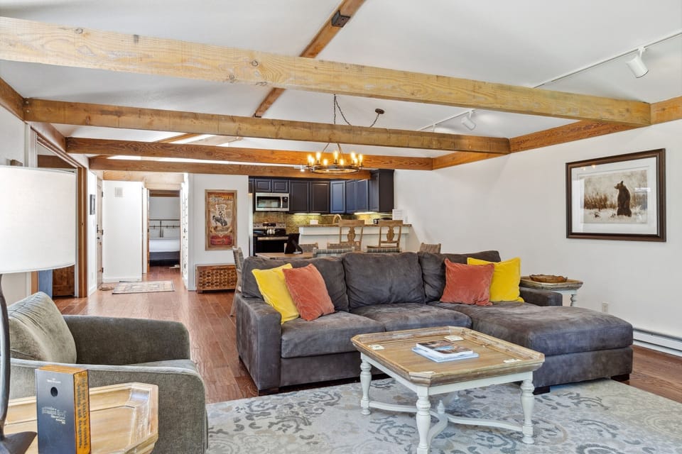 Living Room with Fireplace