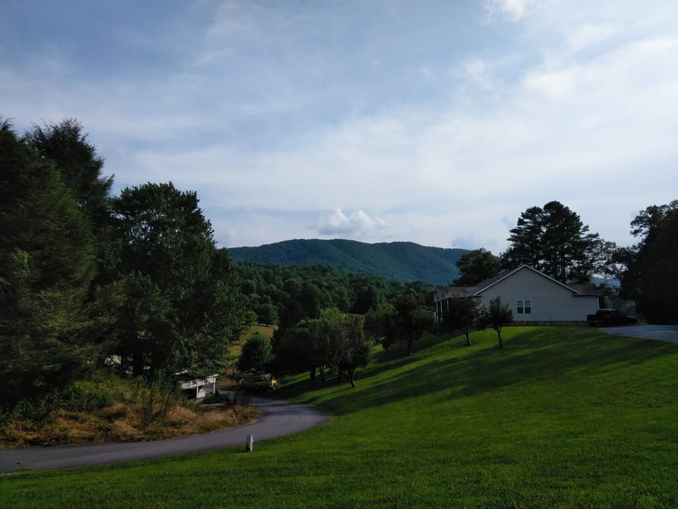 View from the deck
