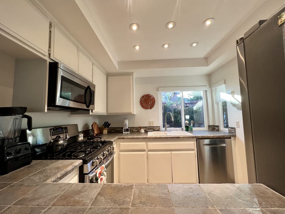 Kitchen View to Front Courtyard