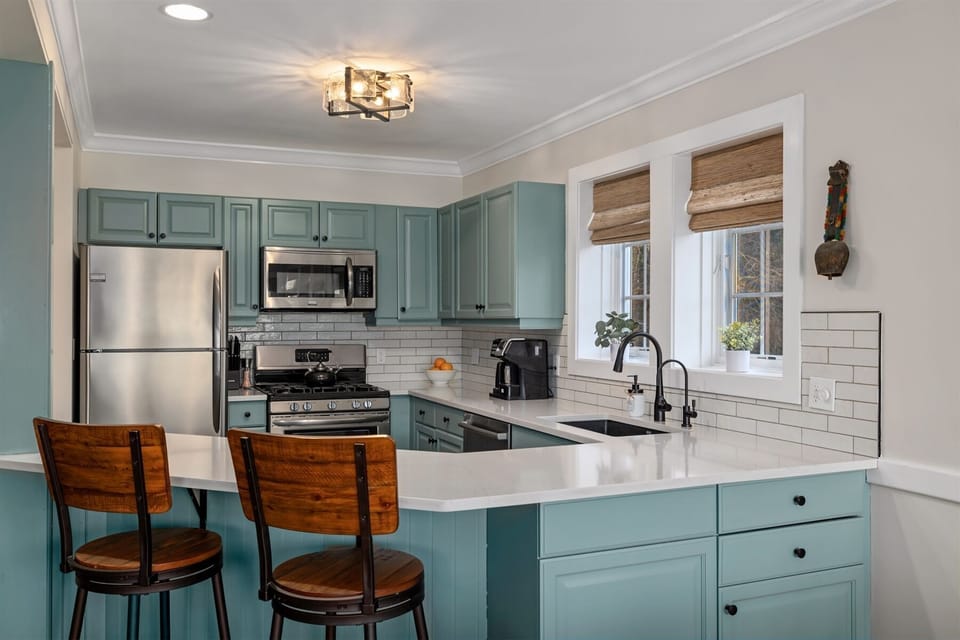 Prepare a feast in the well appointed kitchen