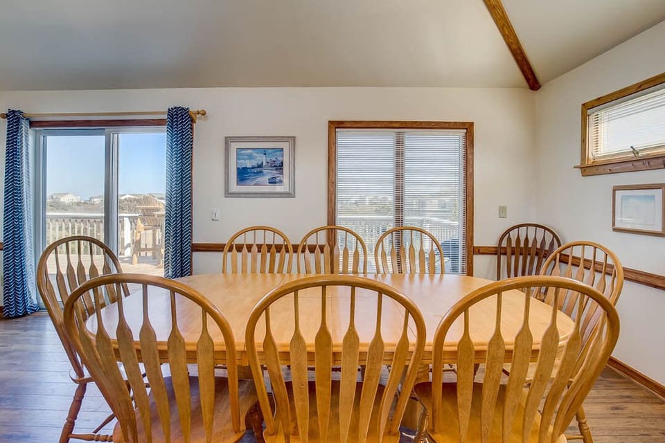 Top-Level Dining Table seats 8