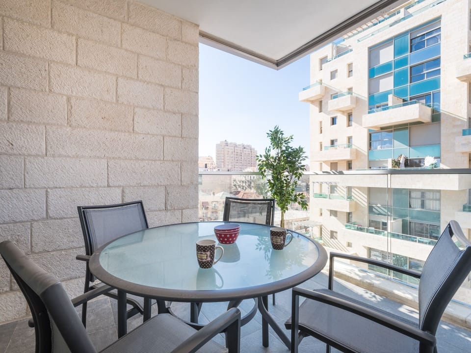 balcony and view