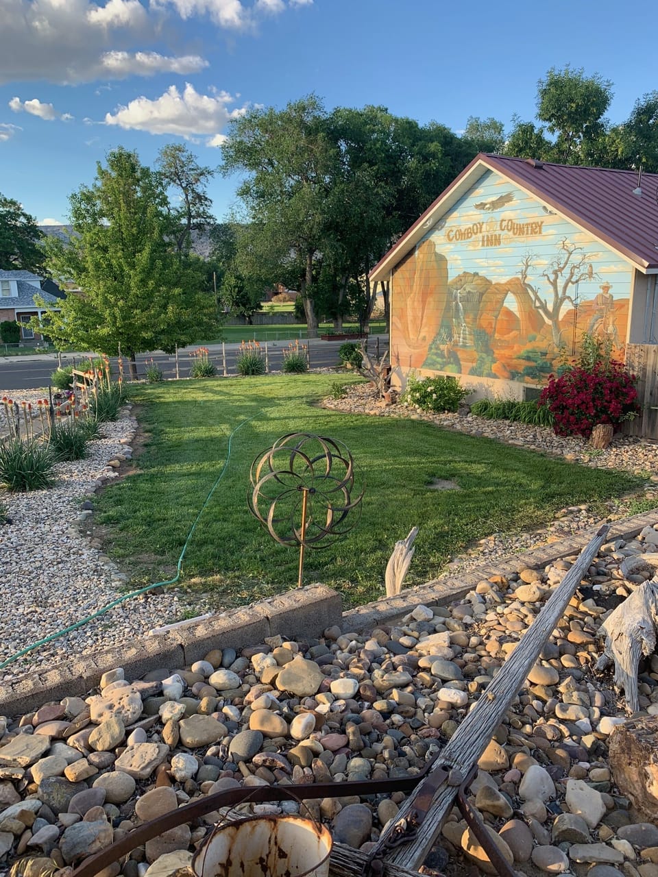 Side yard of Prairie Star