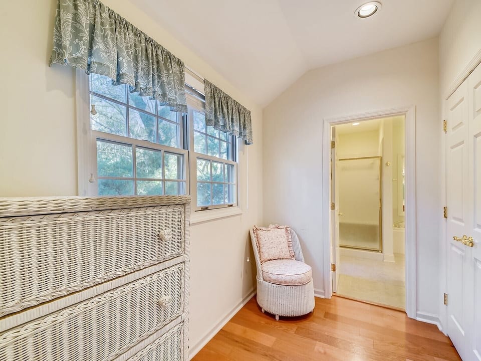 King Bedroom Closet Area at 4 East Garrison Place in Sea Pines