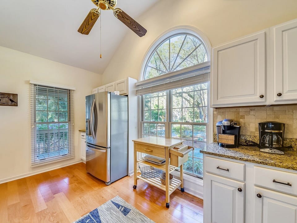 Kitchen at 4 East Garrison Place in Sea Pines