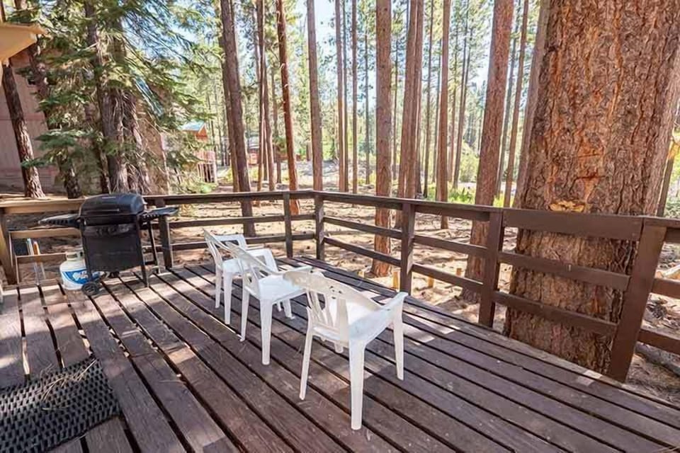 Deck with Gas Grill