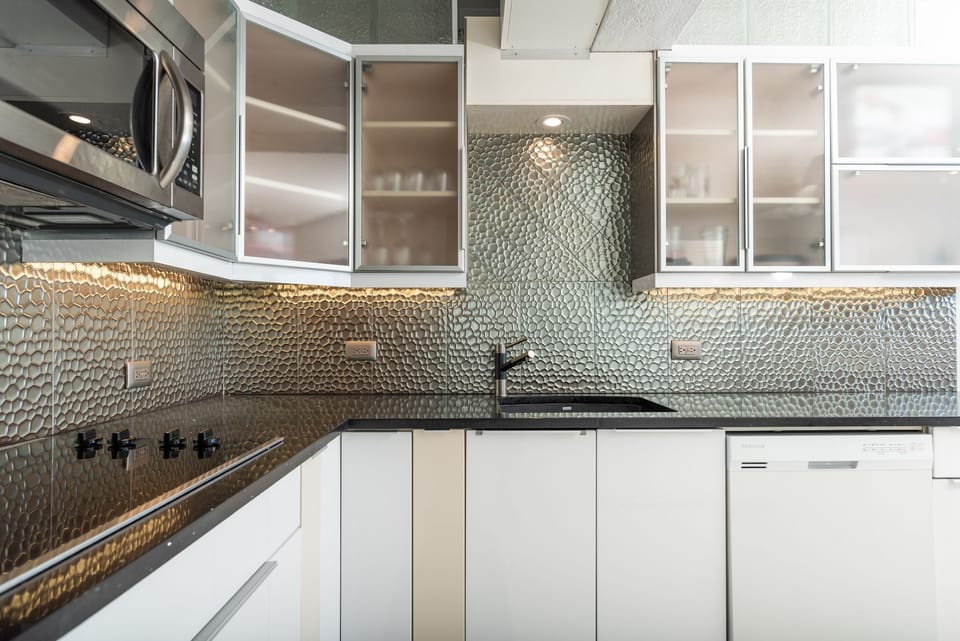 Nicely renovated kitchen.