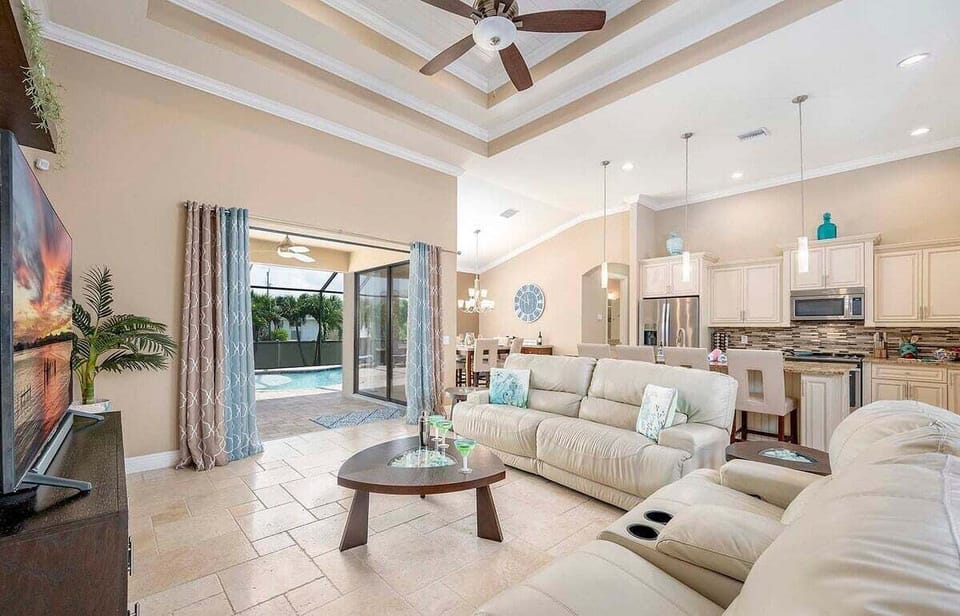 Open Living Room Space