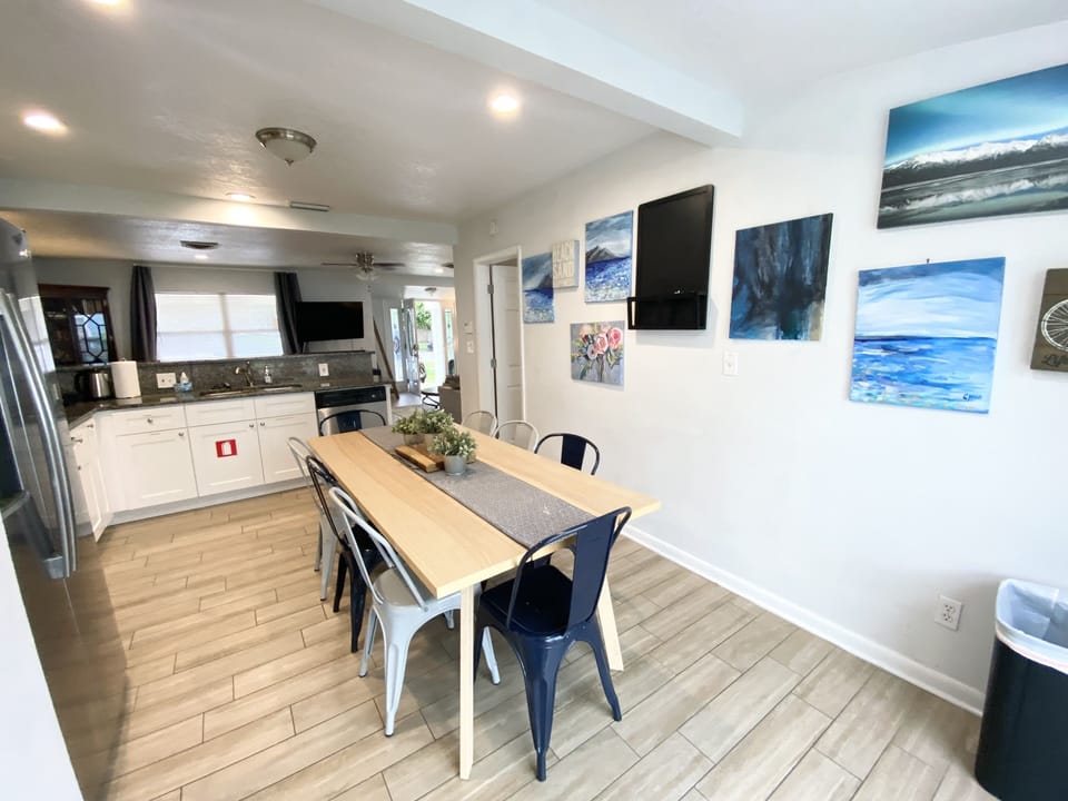Dinning and kitchen