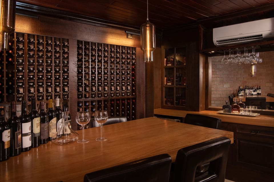 Wine Cellar and Cigar Room