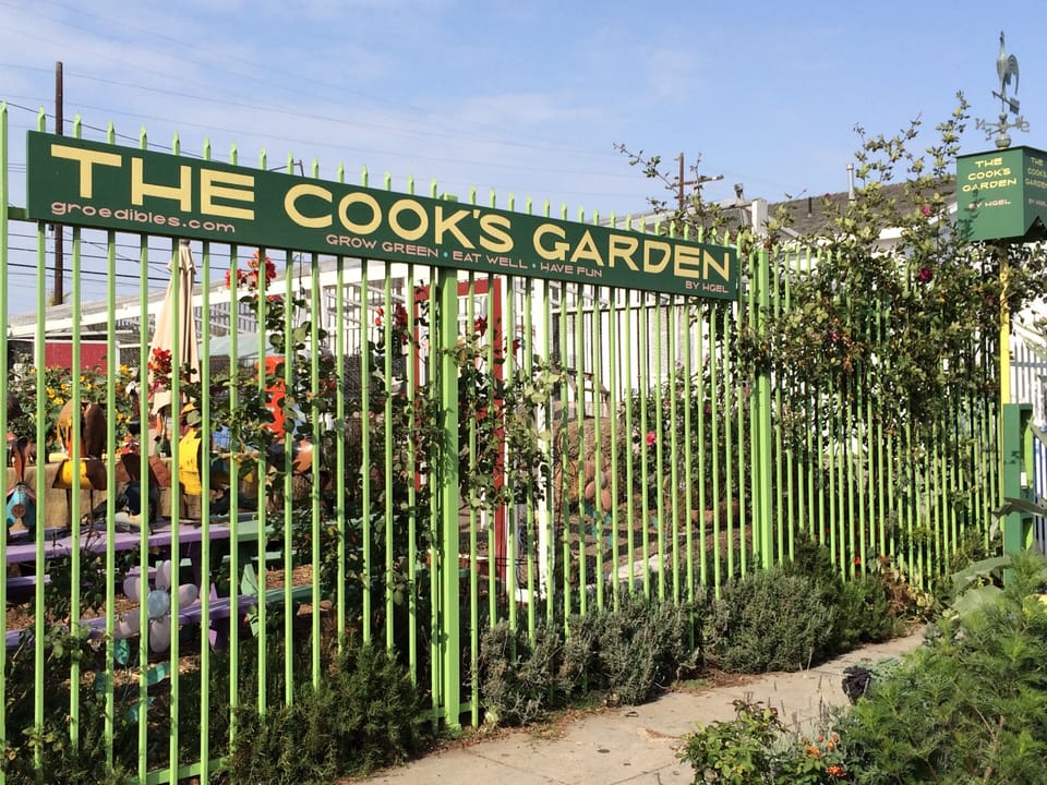 Cooks garden on abbott kinney