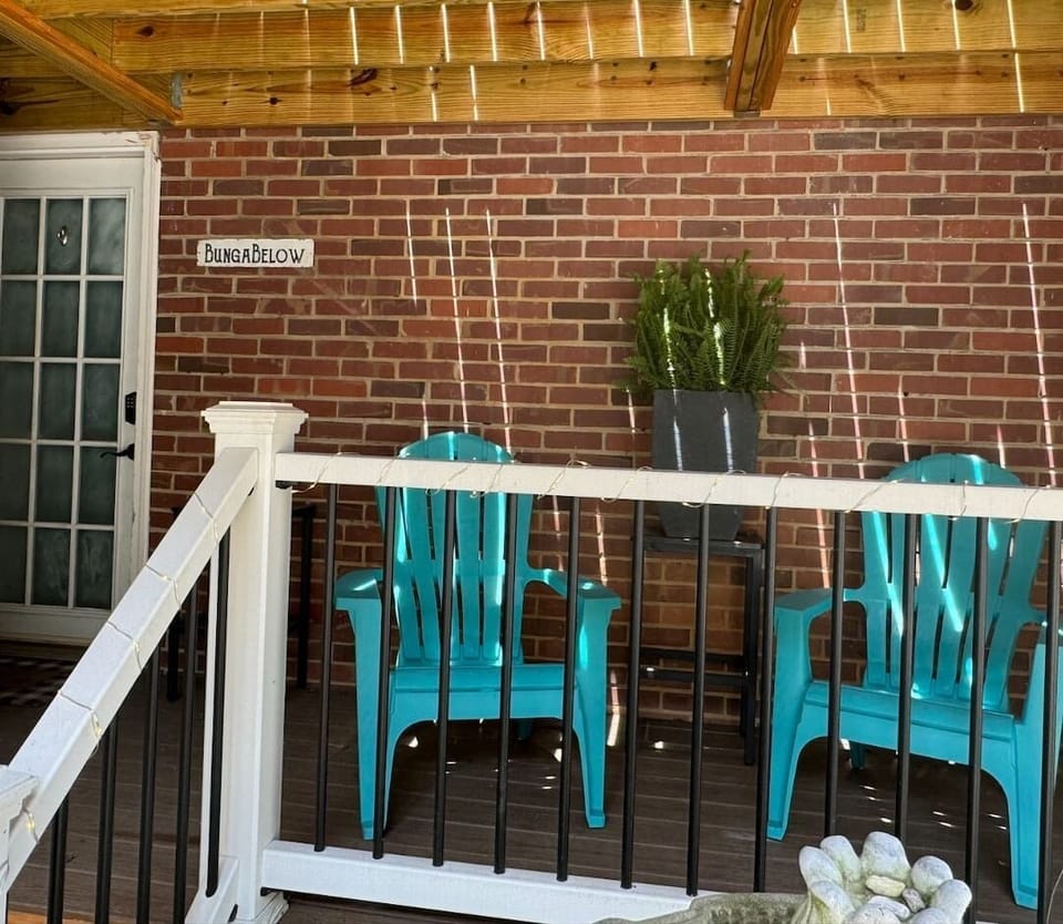 Enjoy some fresh Carolina air and a cup of coffee on your own private deck!