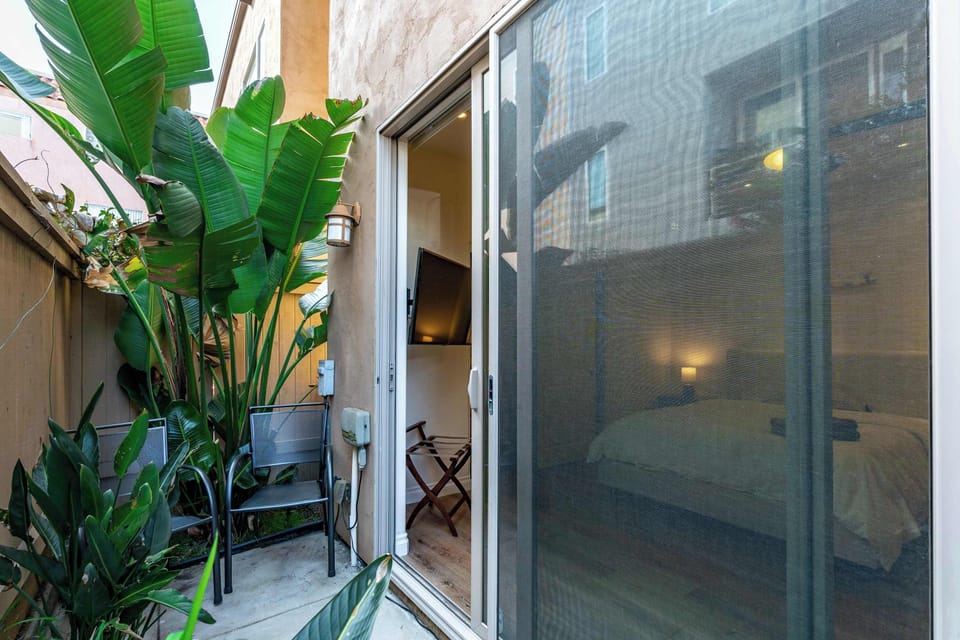 Private Patio with Seating