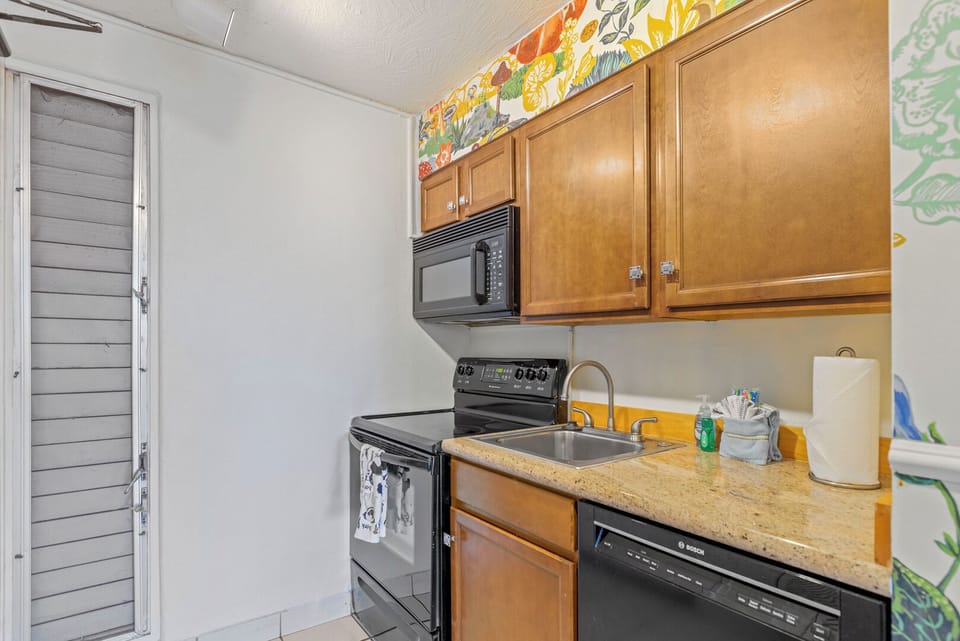 Stocked kitchen - Studio Ocean View Condos in Kaanapali Beach, Lahaina Kaanapali
