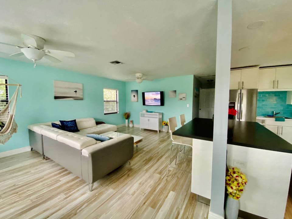 Living Room and Kitchen 
