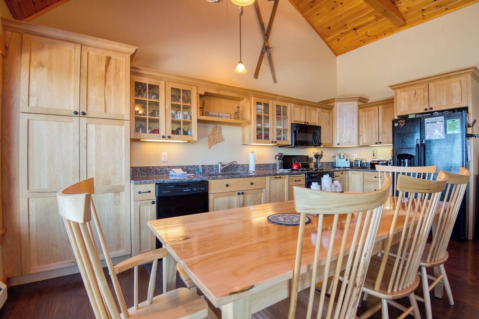 Kitchen and dining area