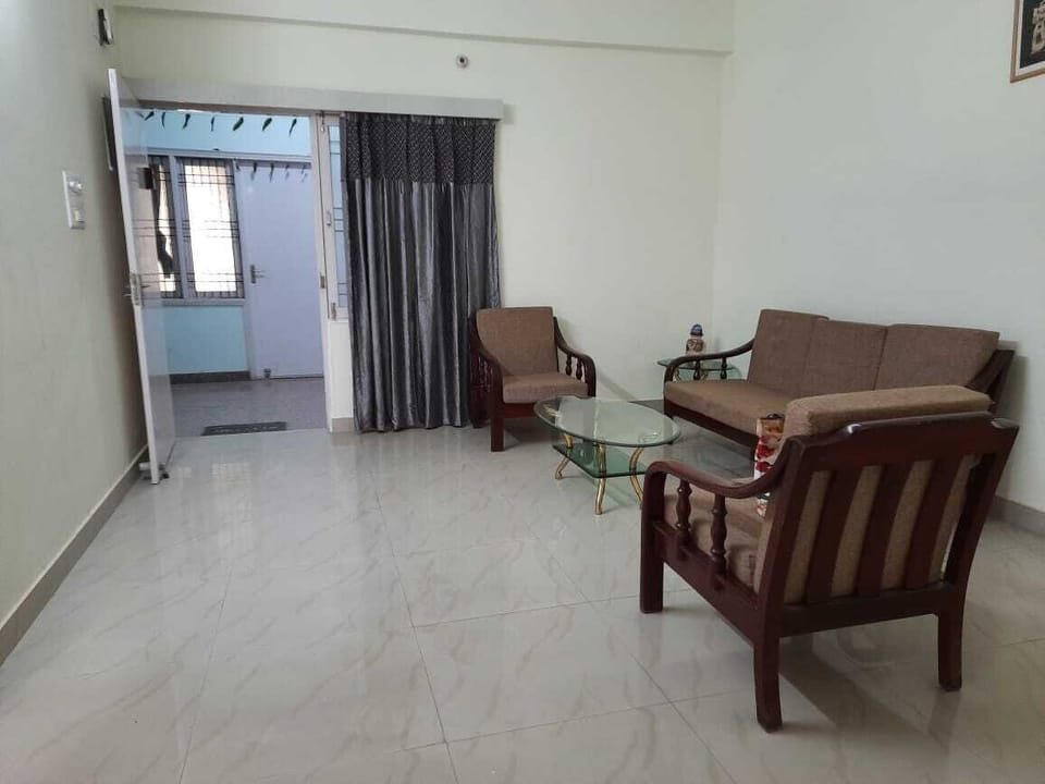 Living room with 5 seater Oriental design Sofa, and set of cushions.