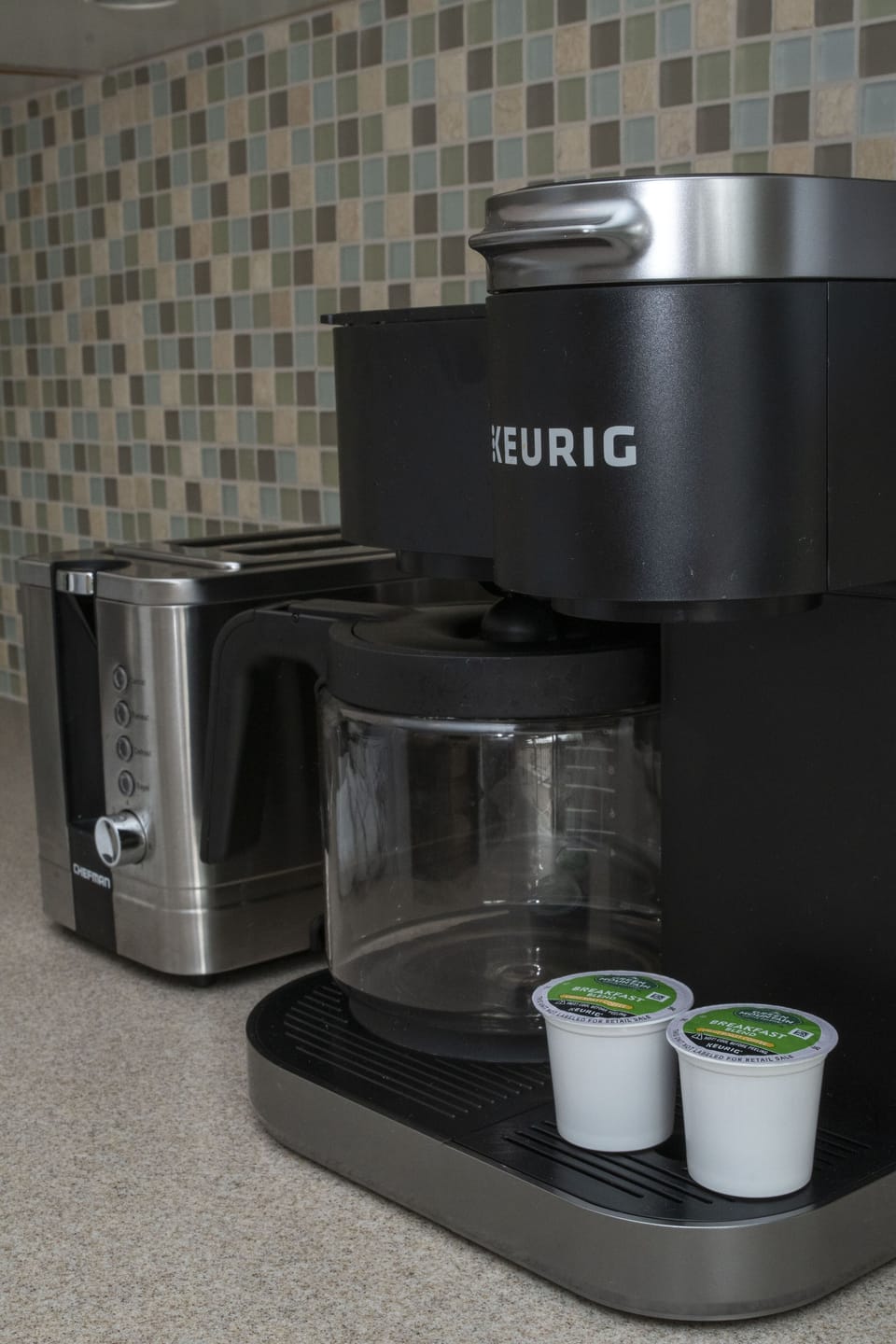Keurig with both POD and regular coffee!