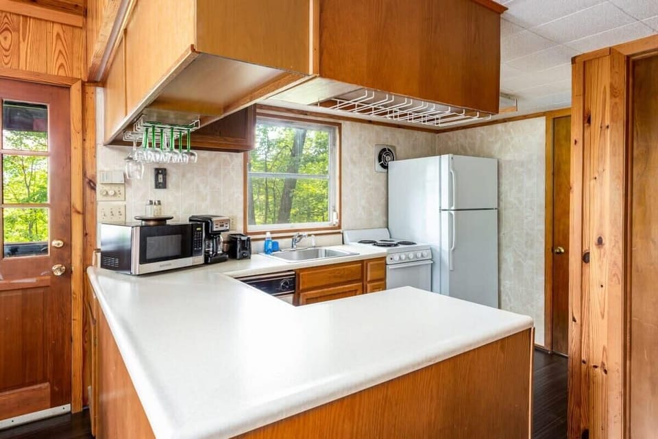 Spacious kitchen for all your cooking needs.