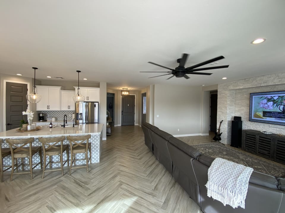 Open floor plan