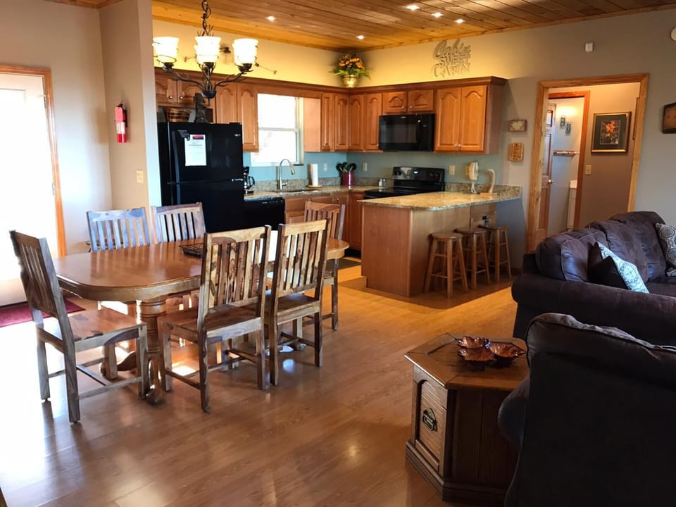 Kitchen and dining