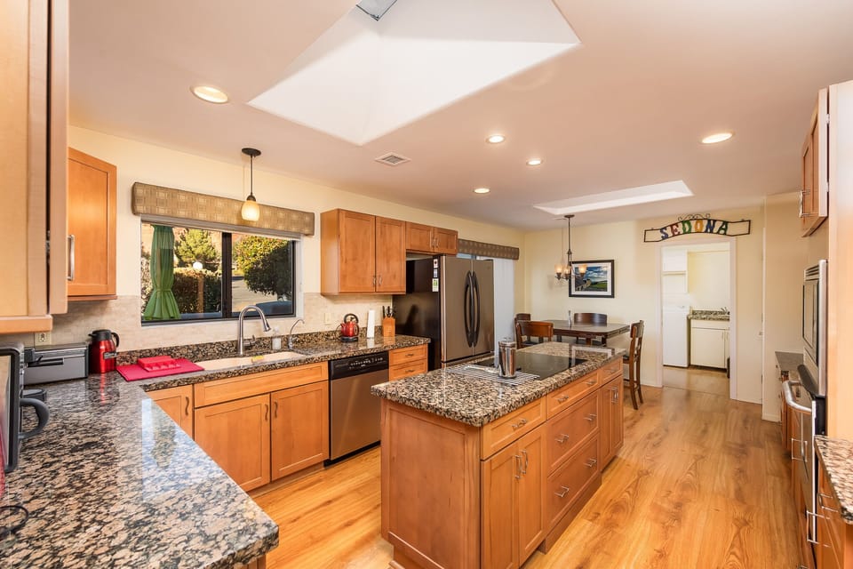 Kitchen and morning area
