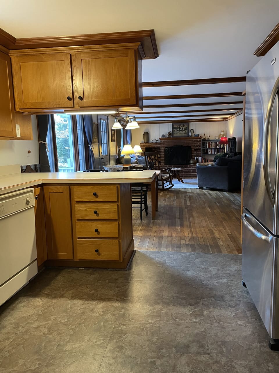 Open floorplan