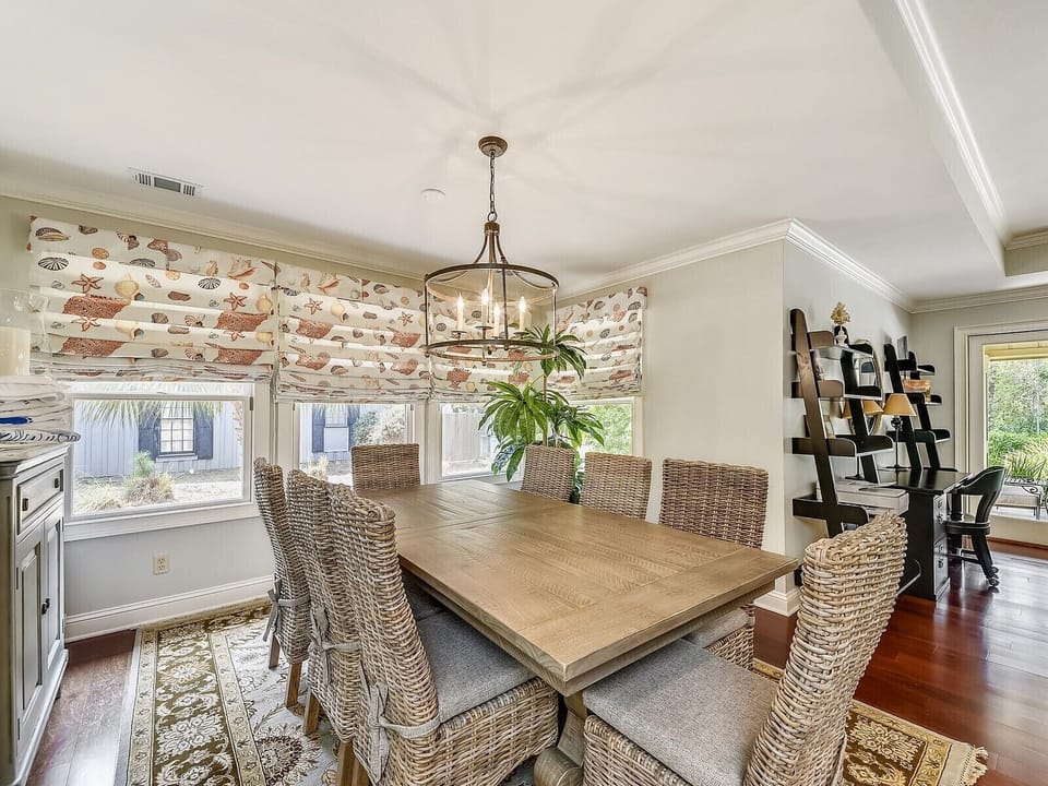 Living Room and Dining Area at 32 Old Military Road