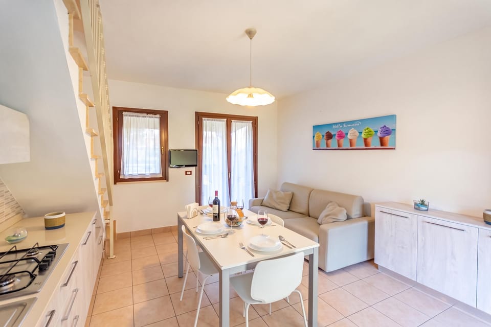 Living and dining room